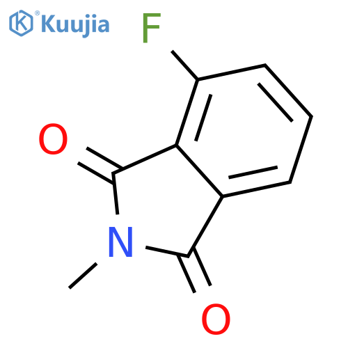 4-fluoro-2-methyl-2,3-dihydro-1H-isoindole-1,3-dione structure