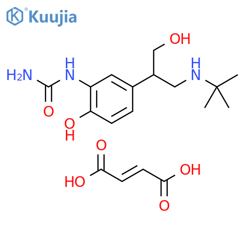 Urea, [5-[2-[(1,1-dimethylethyl)amino]-1-(hydroxymethyl)ethyl]-2-hydroxyphenyl]-, (2E)-2-butenedioate (salt) (9CI) structure