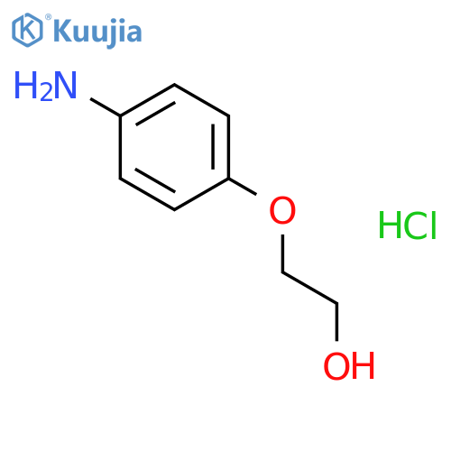2-(4-Aminophenoxy)ethanol hydrochloride structure