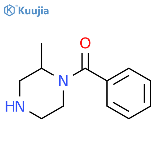 (R)-2-Methyl-1-benzoylpiperazine structure