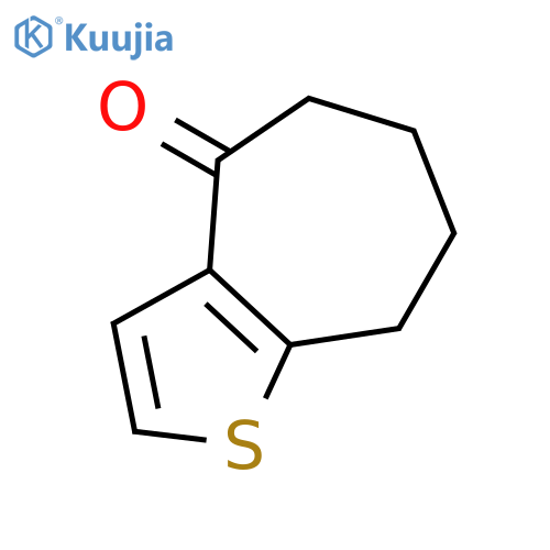 4H-Cyclohepta[b]thiophen-4-one, 5,6,7,8-tetrahydro- structure