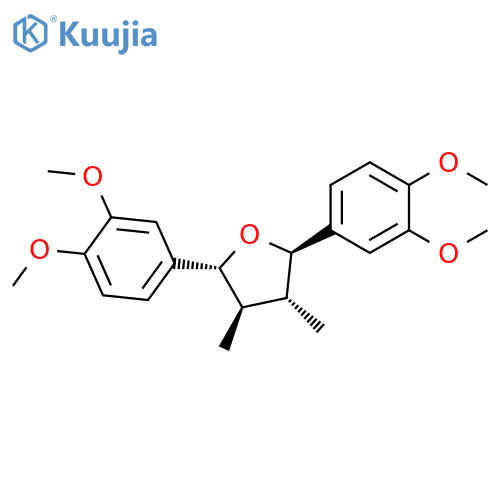 Furan, 2,5-bis(3,4-dimethoxyphenyl)tetrahydro-3,4-dimethyl-,(2R,3R,4R,5R)- structure