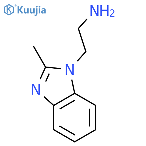 2-(2-methyl-1H-1,3-benzodiazol-1-yl)ethan-1-amine structure
