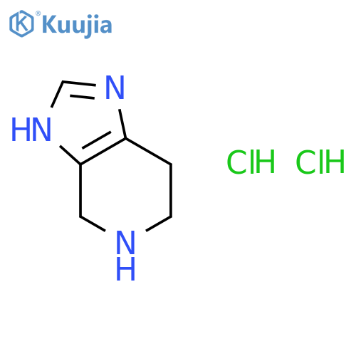 3H,4H,5H,6H,7H-imidazo[4,5-c]pyridine dihydrochloride structure