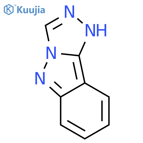 1H-1,2,4-Triazolo[4,3-b]indazole (9CI) structure