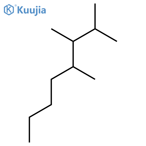 2,3,4-Trimethyloctane structure