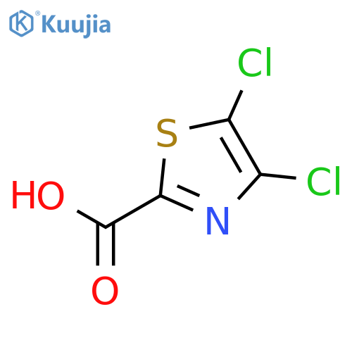 dichloro-1,3-thiazole-2-carboxylic acid structure