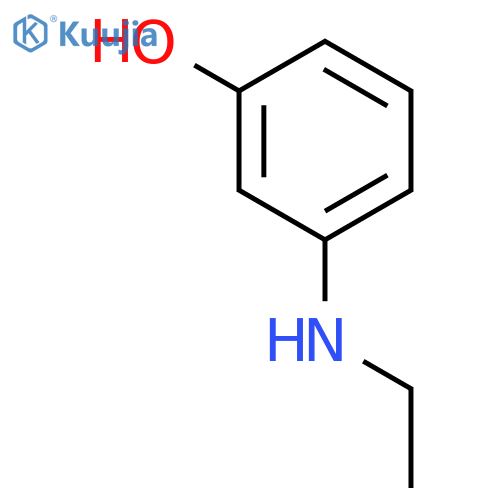3-(Ethylamino)phenol structure