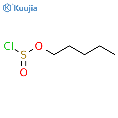 Chlorosulfurous acid, pentyl ester structure