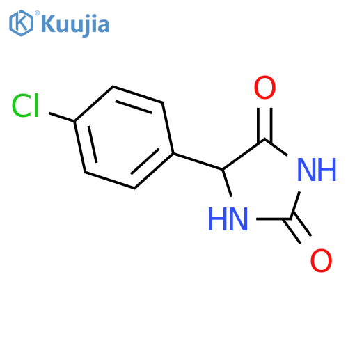 5-(4-chlorophenyl)imidazolidine-2,4-dione structure