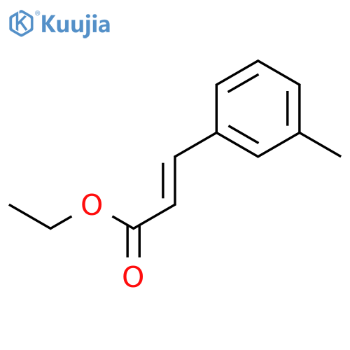 ethyl (2E)-3-(3-methylphenyl)prop-2-enoate structure