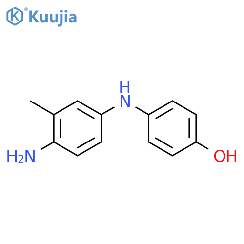 Phenol,4-[(4-amino-3-methylphenyl)amino]- structure