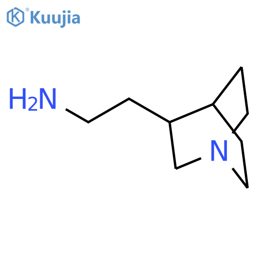 1-AZABICYCLO[2.2.2]OCTANE-3-ETHANAMINE structure