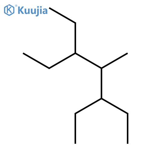 3,5-Diethyl-4-methylheptane structure