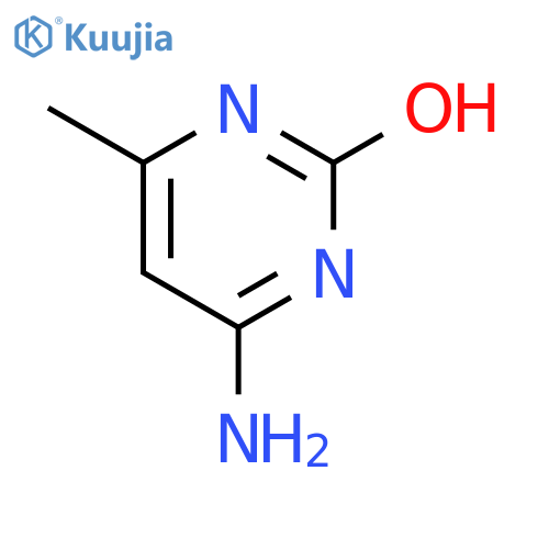 4-amino-6-methylpyrimidin-2-ol structure