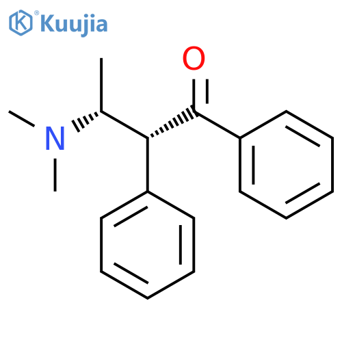 1-Butanone, 3-(dimethylamino)-1,2-diphenyl-, (R*,R*)- structure
