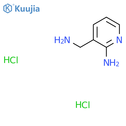 3-(Aminomethyl)pyridin-2-amine dihydrochloride structure