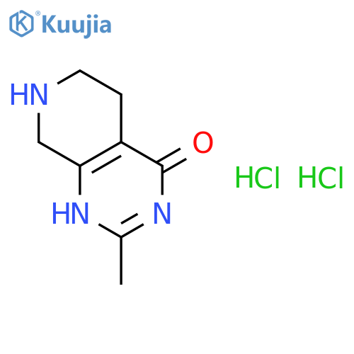 Pyrido[3,4-d]pyrimidin-4(1H)-one, 5,6,7,8-tetrahydro-2-methyl-,dihydrochloride structure