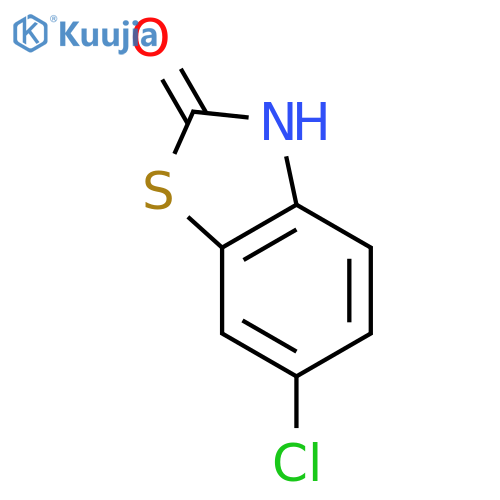 6-Chloro-2-hydroxy benzothiazol structure