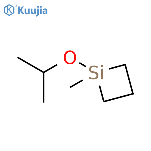 Silacyclobutane, 1-methyl-1-(1-methylethoxy)- structure