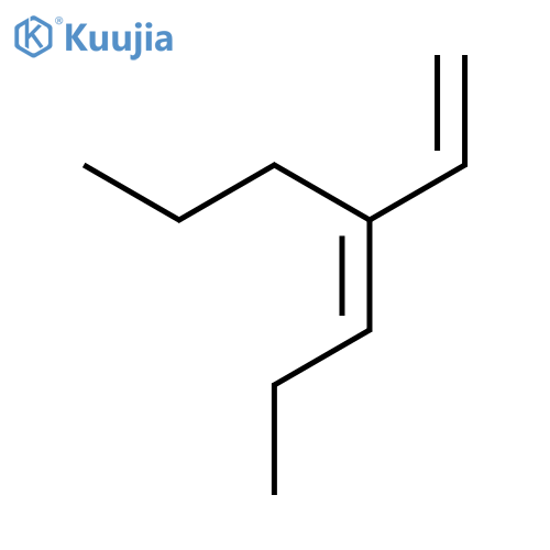 3-Heptene, 4-ethenyl- structure