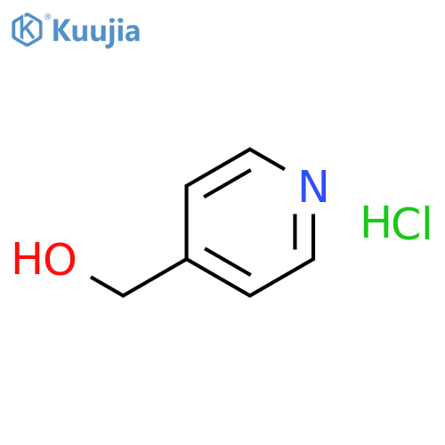 Pyridin-4-ylmethanol hydrochloride structure