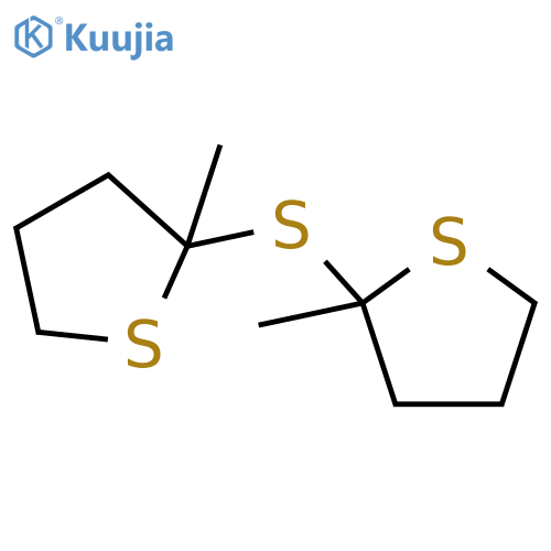 Thiophene, 2,2'-thiobis[tetrahydro-2-methyl- structure