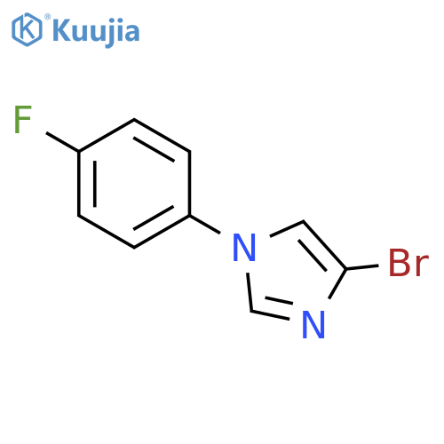 4-Bromo-1-(4-fluorophenyl)-1H-imidazole structure