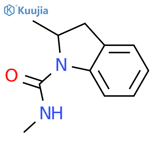 1H-Indole-1-carboxamide, 2,3-dihydro-N,2-dimethyl- structure
