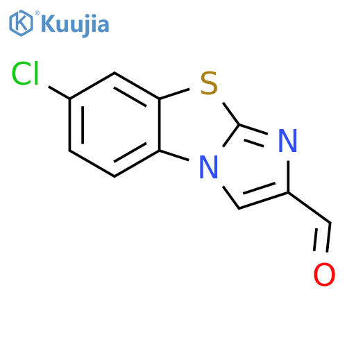 IMIDAZO[2,1-B]BENZOTHIAZOLE-2-CARBOXALDEHYDE, 7-CHLORO- structure