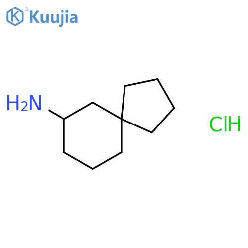 spiro4.5decan-7-amine hydrochloride structure