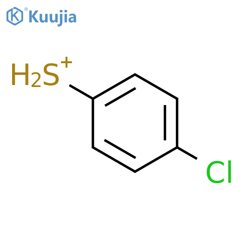 SULFUR(1+), (4-CHLOROPHENYL)- structure