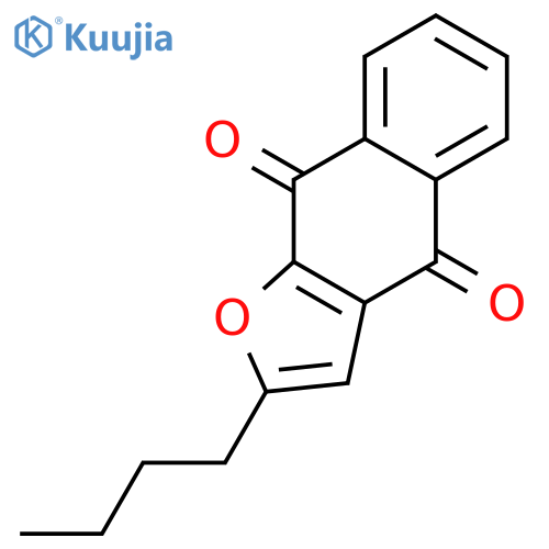 Naphtho[2,3-b]furan-4,9-dione, 2-butyl- structure
