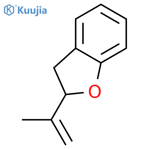 Benzofuran, 2,3-dihydro-2-(1-methylethenyl)- structure