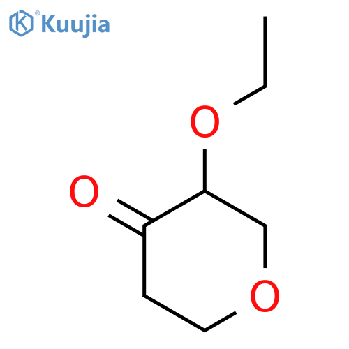 3-Ethoxy-tetrahydropyran-4-one structure