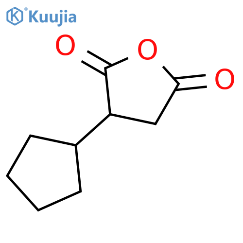 2,5-FURANDIONE, 3-CYCLOPENTYLDIHYDRO- structure