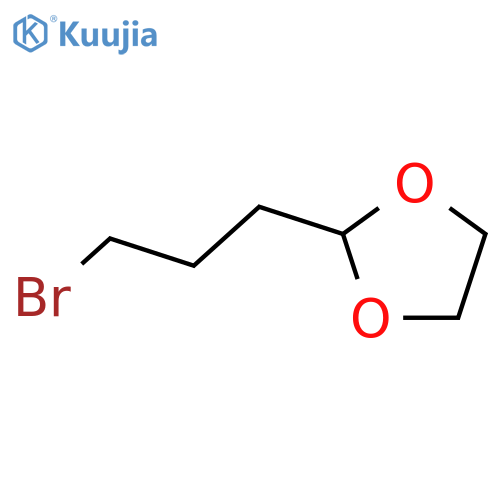 2-(3-Bromopropyl)-1,3-dioxolane structure