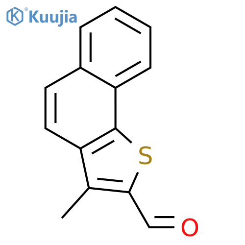 Naphtho[1,2-b]thiophene-2-carboxaldehyde, 3-methyl- structure