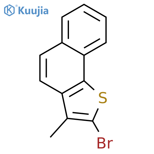 Naphtho[1,2-b]thiophene, 2-bromo-3-methyl- structure