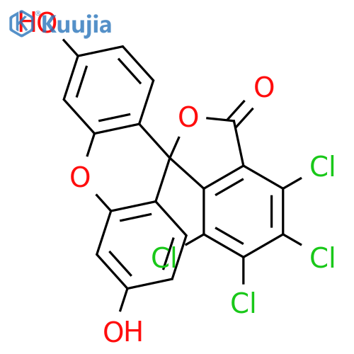 3,4,5,6-Tetrachlorofluorescein structure