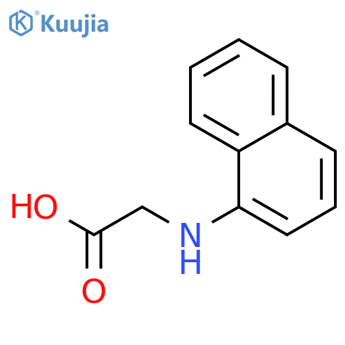 Glycine, N-1-naphthalenyl- structure