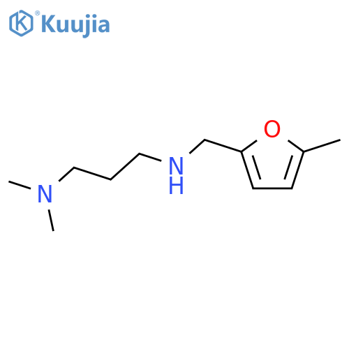 N,N-Dimethyl-N'-(5-methyl-furan-2-ylmethyl)-propane-1,3-diamine structure