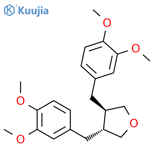 9,9'-Epoxy-8,8'-lignan-3,3',4,4'-tetrol; (8R,8'R)-form, Tetra-Me ether structure
