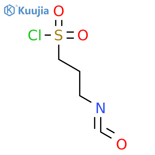 3-isocyanatopropane-1-sulfonyl chloride structure