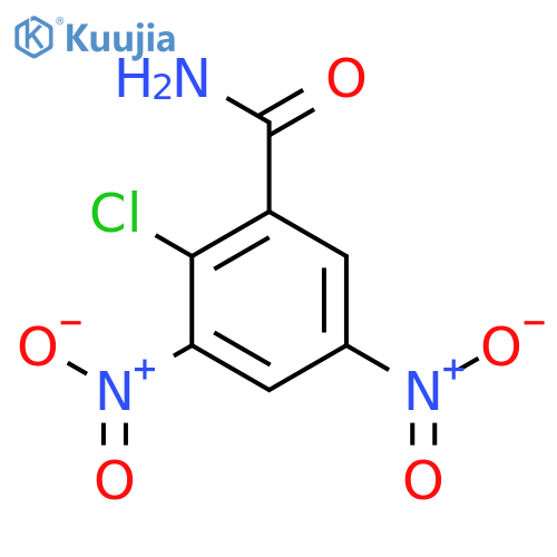 2-Chloro-3,5-dinitrobenzamide structure