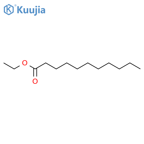 Ethyl undecanoate structure