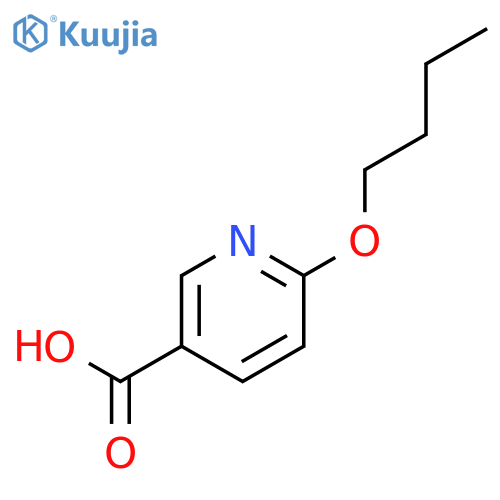 6-butoxypyridine-3-carboxylic acid structure