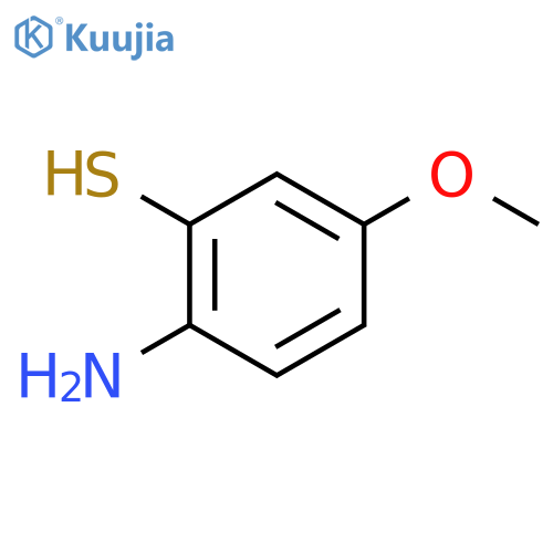 2-Amino-5-methoxythiophenol (>90%) structure