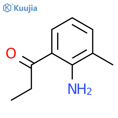 1-Propanone,  1-(2-amino-3-methylphenyl)- structure