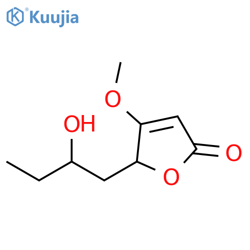 2(5H)-Furanone, 5-[(2S)-2-hydroxybutyl]-4-methoxy- structure